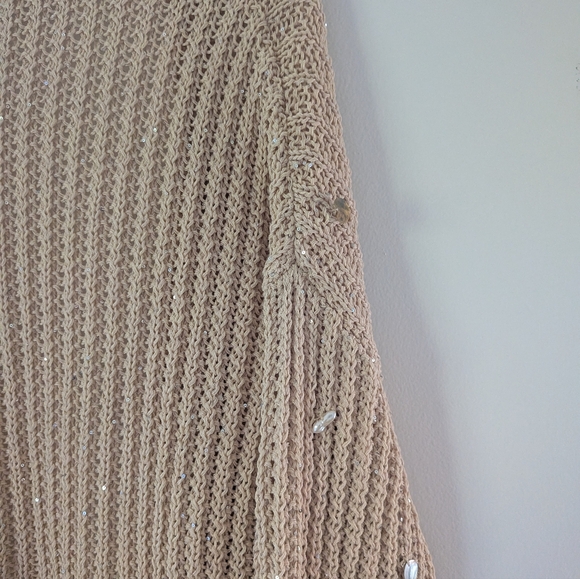 Anthropologie Knit Embellished Cardigan - Picture 9 of 11